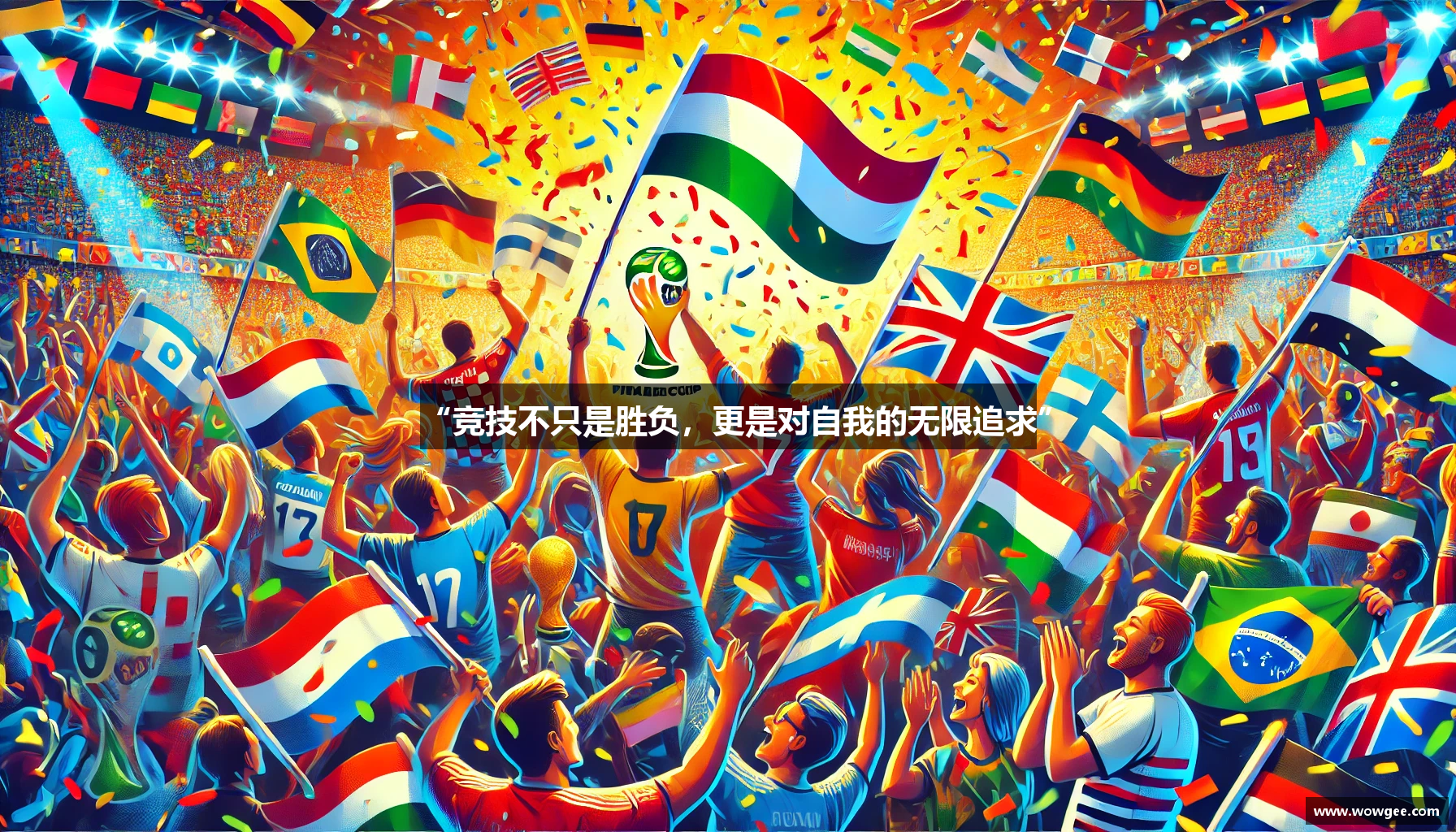 “竞技不只是胜负，更是对自我的无限追求”